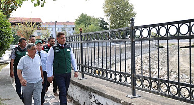 Asar Deresinde taşkınlara karşı tedbir alınıyor