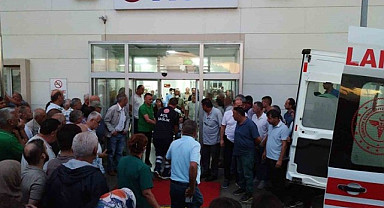 Eynesil'de çay yüklü kamyon şarampole devrildi! 4 yaralı