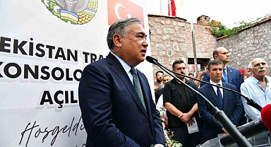 Özbekistan'ın Trabzon Fahri Konsolosluğu açıldı