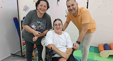 Rize'deki Engelsiz Yaşam Merkezi'nde muayeneler