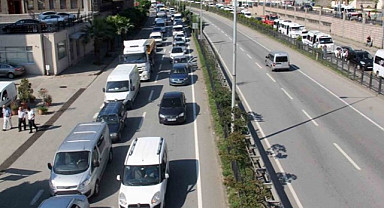 Giresun'daki motorlu kara taşıtları sayısı arttı