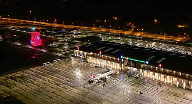 Rize-Artvin Havalimanı'nın aydınlatma sistemi değiştirildi