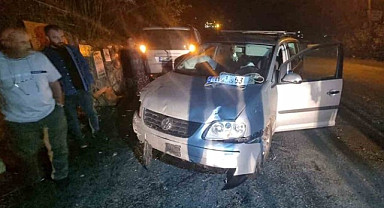 Rize'deki kazada gurbetçinin otomobili köyünün yakınlarında çarpıştı