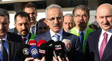 Bakan Uraloğlu'ndan Trabzon Havalimanı'nda basın açıklaması 