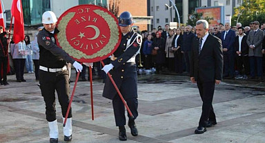 Rize'de Atatürk'ü anma töreni düzenlendi