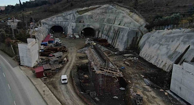 Trabzon'da Güney Çevre Yolu'ndaki çalışmalar sürüyor