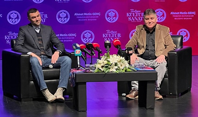 Trabzon'daki programın konuğu Burak Yılmaz oldu