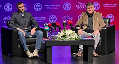 Trabzon'daki programın konuğu Burak Yılmaz oldu