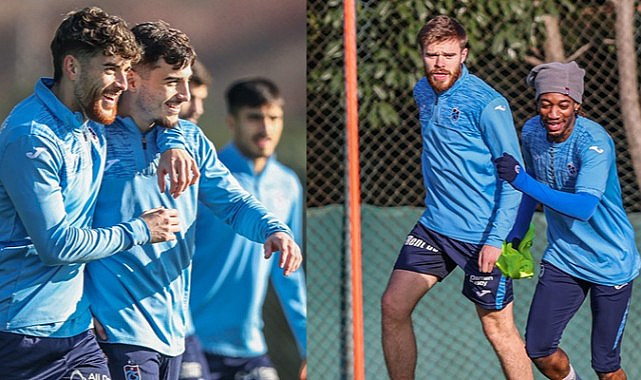 Trabzonspor'da 2025 yılının ilk antremanı